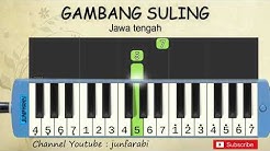 not pianika gambang suling - lagu daerah nusantara tradisional indonesia - belajar pianika not angka  - Durasi: 1:35. 