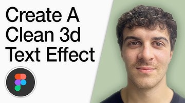 How To Create A Clean 3d Text Effect In Figma (Full 2025 Guide)