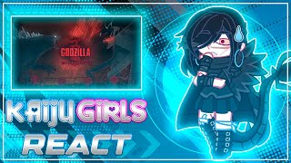 Kaiju Girls React to Godzilla 2014 in Two Minutes - (🇲🇽/🇺🇲/🇧🇷) - Gacha Club