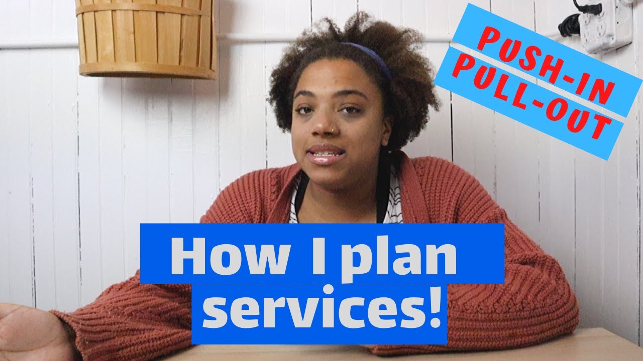 Organizing iep special education services in the classroom youtube