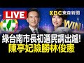 台南市長選舉民調