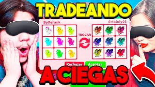 TRADEANDO MI INVENTARIO *SECRETO A CIEGAS* PIERDO NEONES en ADOPT ME ROBLOX ??