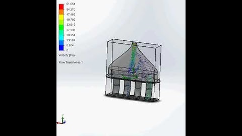FSAE Intake Manifold Transient Flow Animation