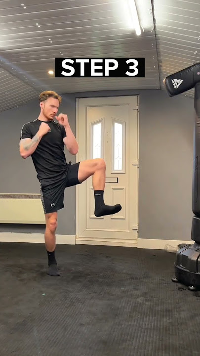 360 Turning Kick | STEP BY STEP #shorts