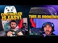NICKMERCS ON MOUSE AND KEYBOARD! SYPHERPK ON CONTROLLER! (Fortnite Battle Royale)