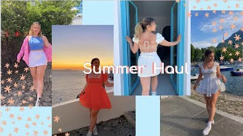 Summer Haul :) ZARA, H&M, URBAN, PRINCESS POLLY & ...