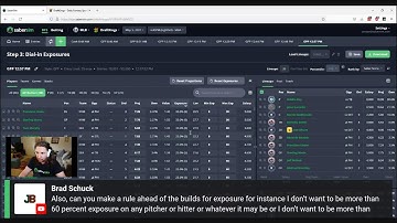 DFS Q&A: Walking through the basics of building MLB DFS lineups with SaberSim