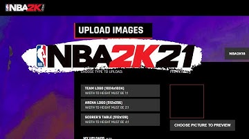 How to upload custom images into NBA 2K21 Tutorial ( super easy ) works for NBA 2k23 As Well