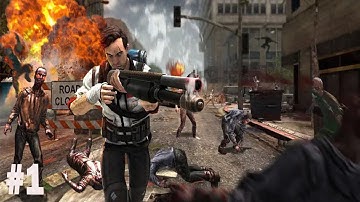ZOMBIE HUNTER - Gameplay Walkthrough Part 1 Region 1 (iOS,Android )