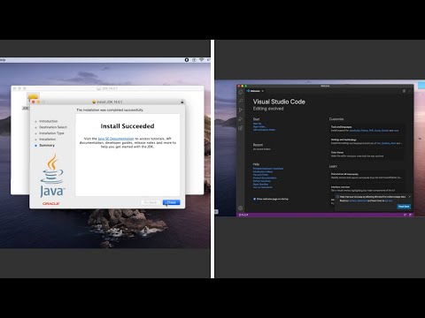 HOW TO INSTALL JAVA JDK ON MAC OS ( WITH JAVA_HOME) 2020 | INSTALL VISUAL STUDIO CODE ON MAC OS