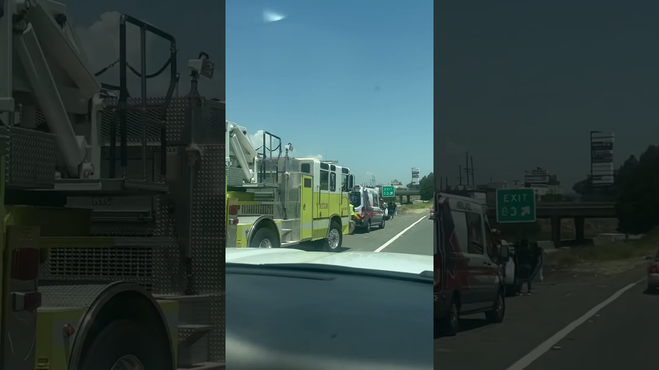 MULTIPLE vehicle Crash 10 FREEWAY 