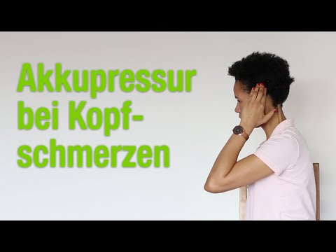 Video: Druckpunkte Für Kopfschmerzen: Spannung, Sinus Und Mehr