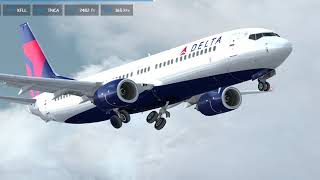 DELTA APP & LANDING TNCA RWY11