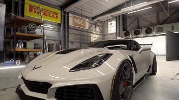 【CSR2】Corvette ZR1, shift & tune for 7.759 (with sound)