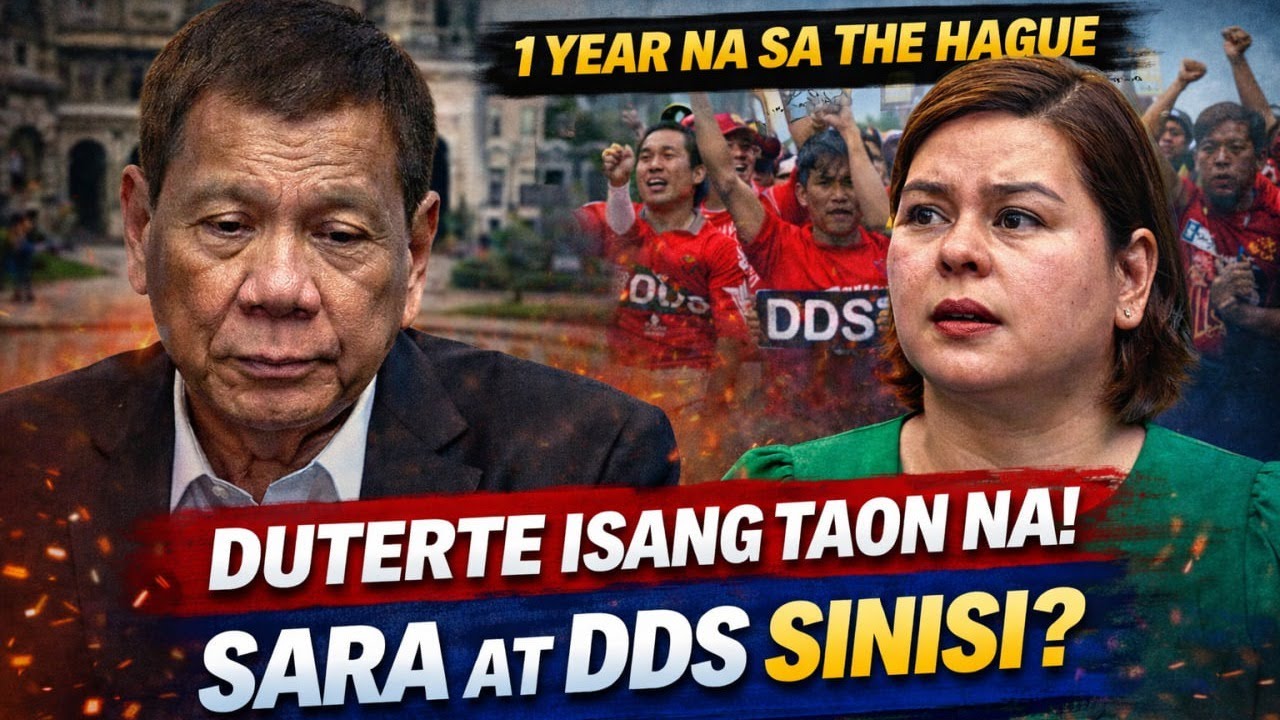 ISANG TAON NA SI DUTERTE SA THE HAGUE! KASALANAN BA NI SARA AT MGA DDS?