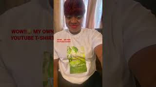 WOW? MY OWN YOUTUBE T- SHIRT | SALES , SALES shopwithyoutube shortsvideo shorts youtubeshorts