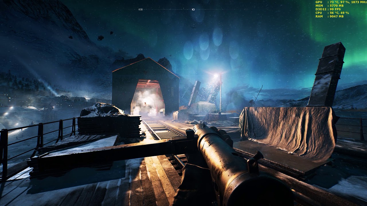 Battlefield V - GTX 1080Ti Ultra settings DX12 2560x1440