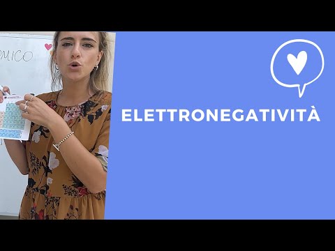 Video: Ha l'elemento di elettronegatività più alto?