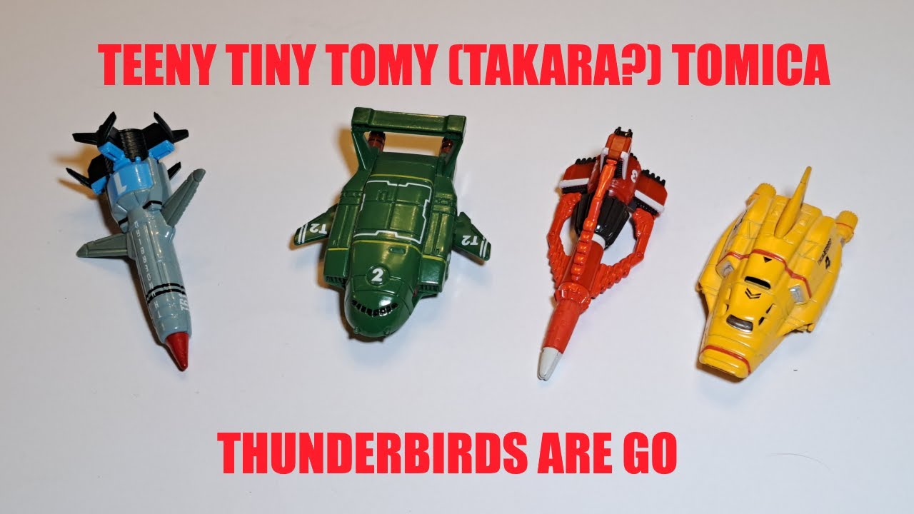 Tomy Tomica Miniature Thunderbirds Are Go - Retro-ish Toy Review
