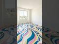 Frozen Color Floor Renovation 🌈 #shorts #epoxy