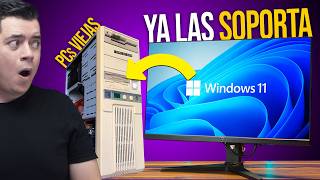 Windows 11 NOW SUPPORTS OLD PCs with an OFFICIAL Windows!