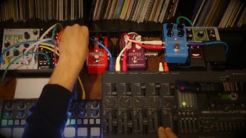 lo-fi ambient tape loop experiment - "end of the peaceful month"