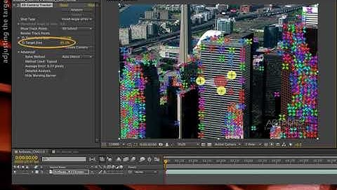 After Effects Classic Course: 3D Camera Tracker 3/5 – creating a 3D camera and dummy layer