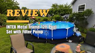 INTEX Metal Frame 12ft x 30in Above Ground Pool Set Review 2026