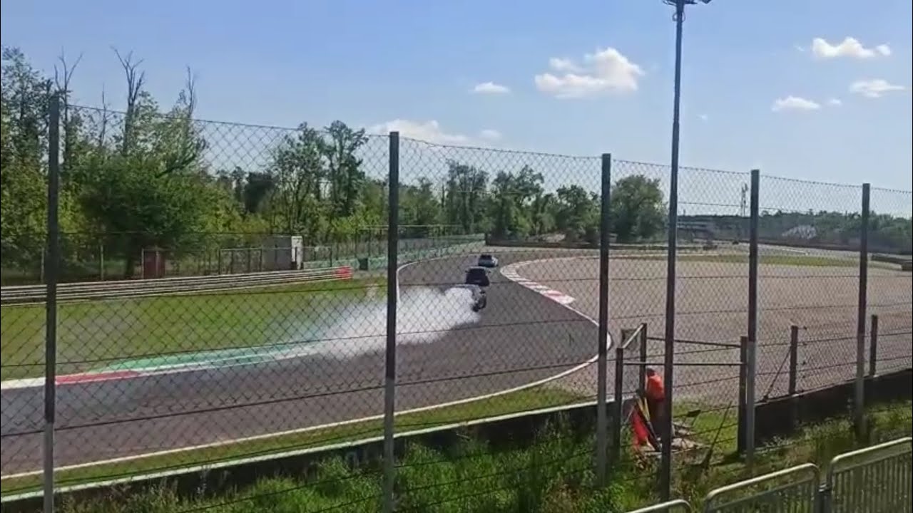 Monza Track day 25/04/2025, Action and crash.