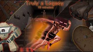 The first person to beat Hollow Mode Truly a Legacy achievement in under 20 minutes on Granny Legacy