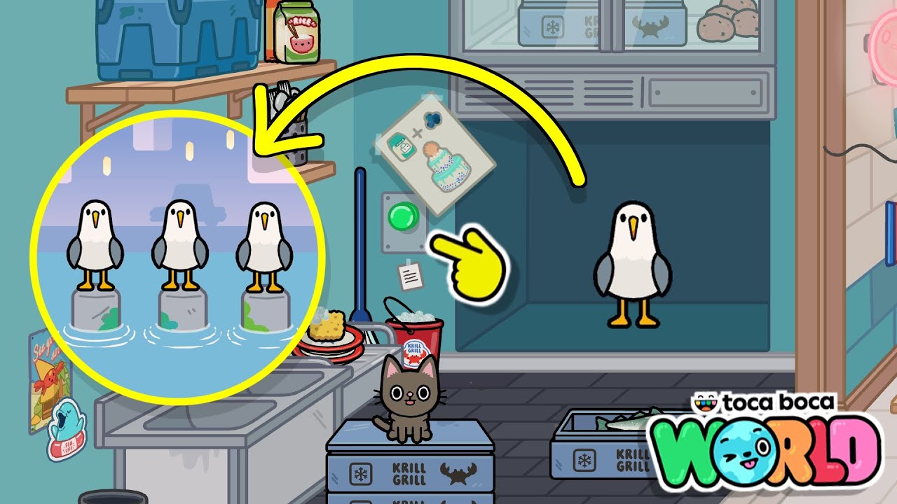 WHERE TO FIND THE LAST BIRD AND GET GIFTS? / HAPPY TOCA / TOCA BOCA