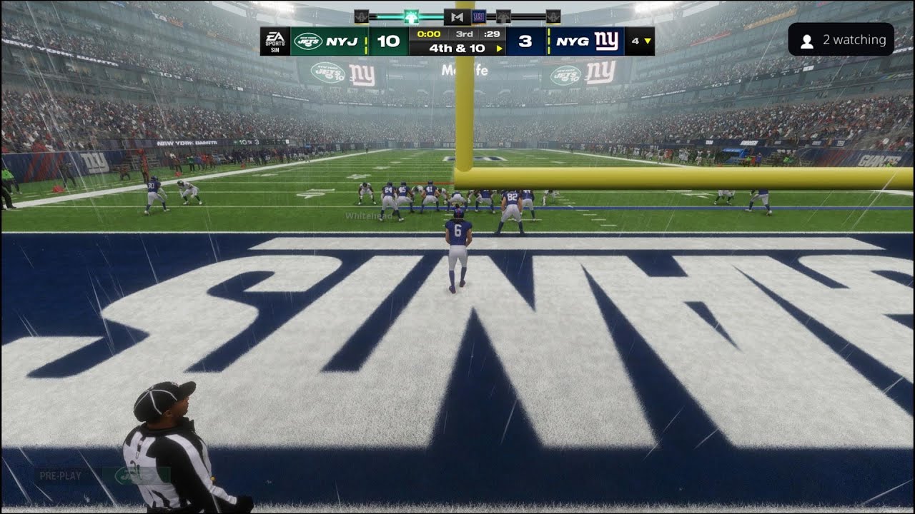 Madden 24 Jets vs Giants LIVE STREAM YouTube