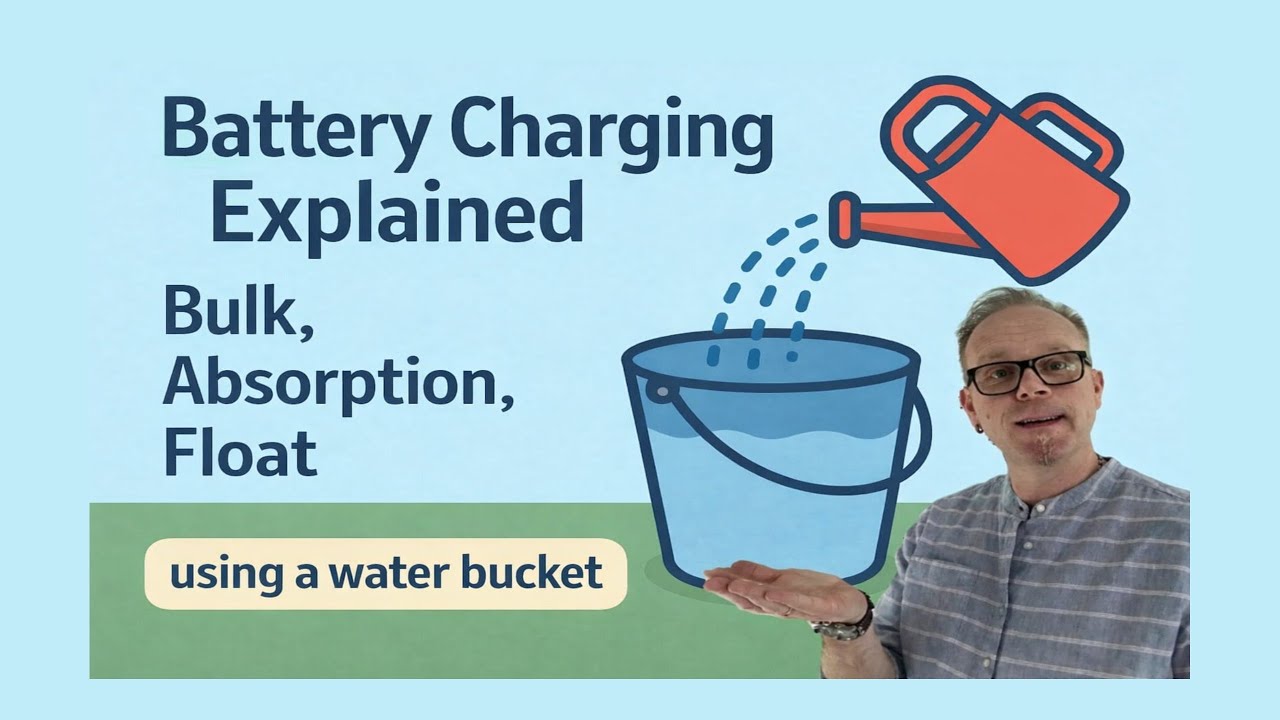 Battery Charging Explained – Bulk, Absorption & Float Made Simple - YouTube