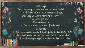 How to Install Xposed Framework on Redmi Note 7 pro[Root Needed] || Android 10 || Edxposed Module ||