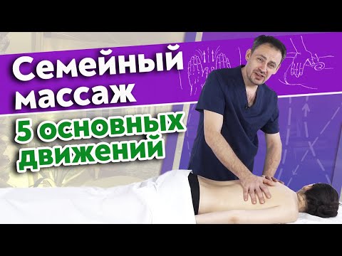 Как делать массаж спины парню в домашних условиях объяснение