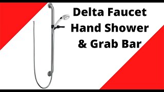 Delta Handshower and Grab Bar Combo Unboxing and Review