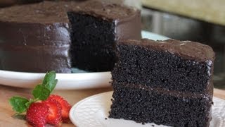 Homemade Delicious Especially Dark Chocolate Cake  The Best Moist Cake Recipe from Hersheys