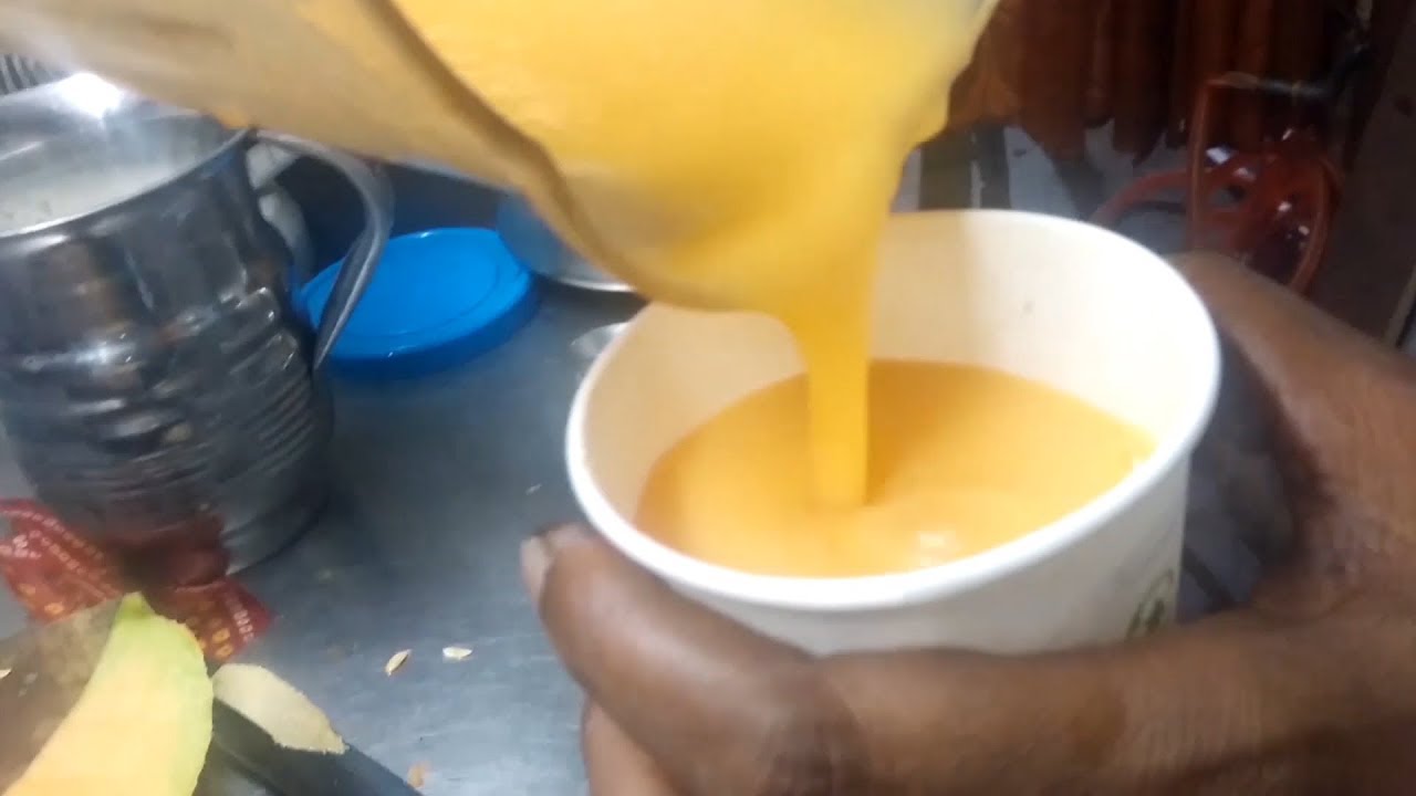 kharbuja milkshake  |  kharbuja juice making | Juice Points| Summer Drinks in India | Street Food Zone