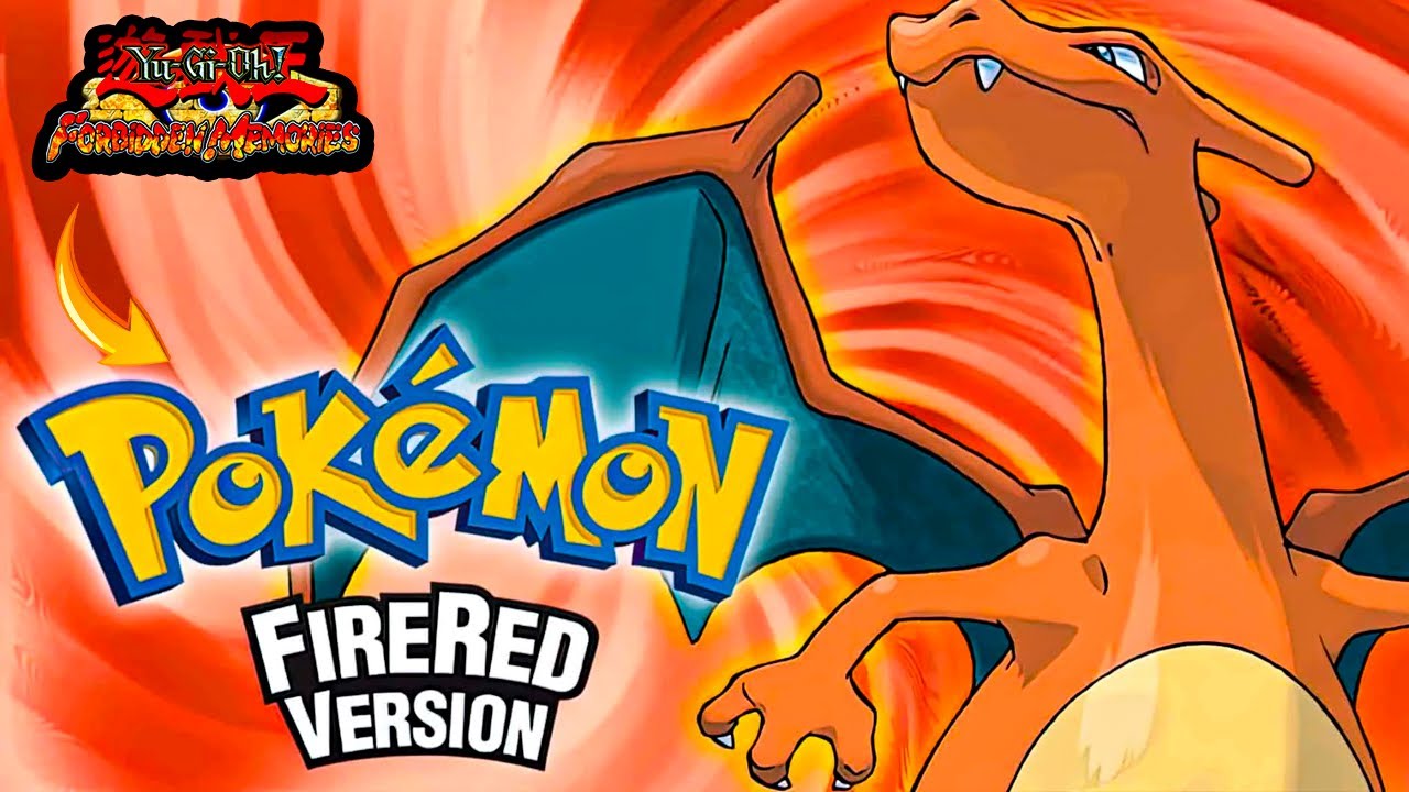 Pokemon Fire Red Mod SIM, EXISTE! NOVO MOD DE POKEMON FIRE RED! YUGIOH! FORBIDDEN MEMORIES ...