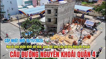 Cầu Nguyễn Khoái  khởi công vào tháng 11-2025- bà con quận 4 phấn khởi giao mặt bằng