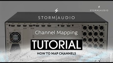 StormAudio - How to map channels