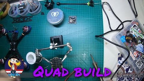5” FPV Quad Build Time Lapse