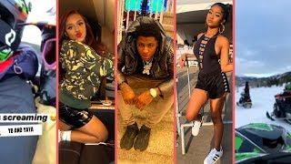 NBA YoungBoy With Iyanna "Money Yaya" Mayweather On Christmas Date + YB Girlfriend Young Lyric React