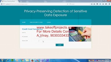 Privacy-Preserving Detection of Sensitive Data Exposure