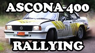 Opel Ascona 400 Rallying!