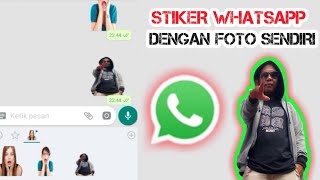 CARA buat stiker WHATSAPP SENDIRI dengan FOTO KITA screenshot 2