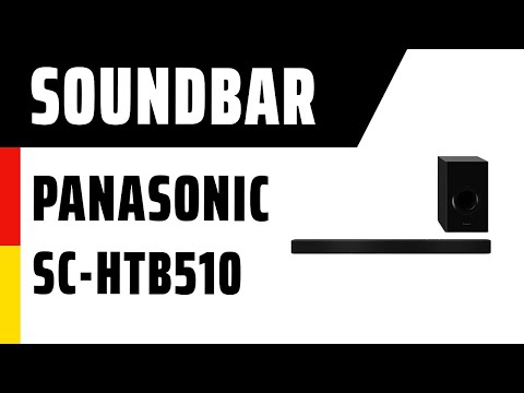 Soundbar Panasonic SC-HTB510 | Deutsch