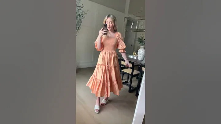Madeline in Sorbet Try On in XS