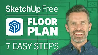 How To Create a Floor Plan with SketchUp Free (7 EASY Steps) by SketchUp School 231,478 views 2 years ago 18 minutes