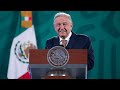 Vías férreas modernas impulsan el desarrollo del sureste. Conferencia presidente AMLO